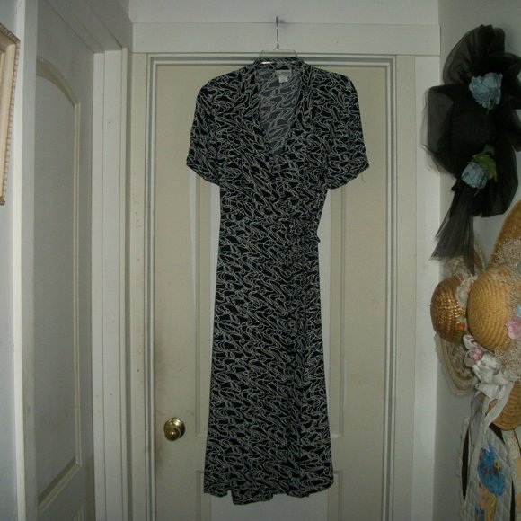 Y2K STYLED DRESS ITS A WRAP FROM THE 90S X LG - Picture 5 of 8